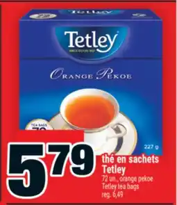 Super C thé en sachets Tetley | Tetley tea bags offer