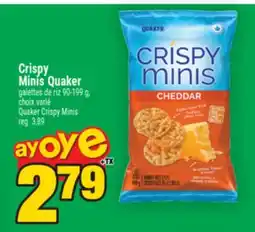 Super C Crispy Minis Quaker | Quaker CrispyMinis offer