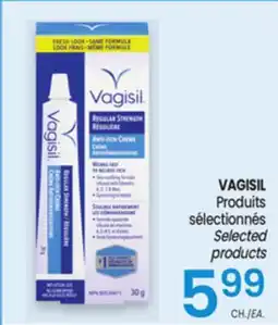 Uniprix VAGISIL Produits sélectionnés / Selected products offer
