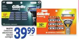 Uniprix GILLETTE Cartouches sélectionnées /Selected cartridges offer