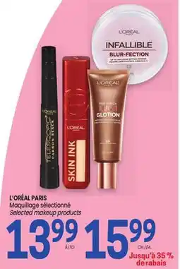 Uniprix L'ORÉAL PARIS Maquillage sélectionné/Selected makeup products offer
