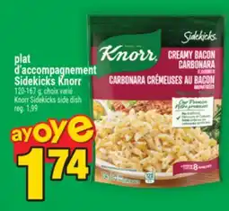 Super C plat d'accompagnement Sidekicks Knorr | Knorr Sidekicks side dish offer