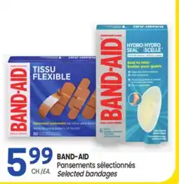 Uniprix BAND-AID Pansèments sélectionnés / Selected bandages offer