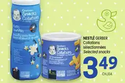 Uniprix NESTLÉ GERBER Collations sélectionnées/Selected snacks offer