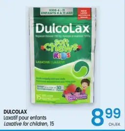 Uniprix DULCOLAX Laxatif pour enfants/ Laxative for children offer