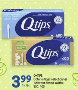 Uniprix Q-TIPS Cotons-tiges sélectionnés /Selected cotton swabs offer