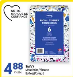 Uniprix SAVVY Mouchoirs/Tissues Boîtes/Boxes offer