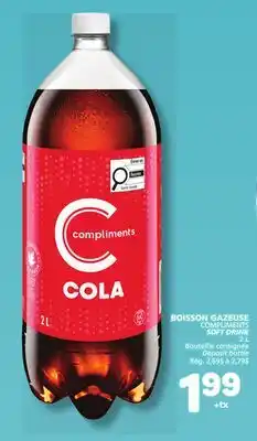 Marché Bonichoix COMPLIMENTS SOFT DRINK offer