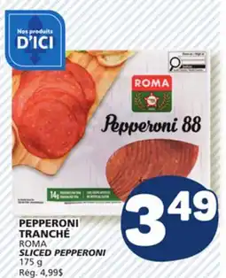 Marché Bonichoix ROMA SLICED PEPPERONI offer