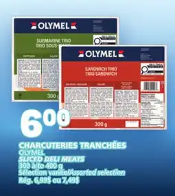 Marché Bonichoix OLYMEL SLICED DELI MEATS offer