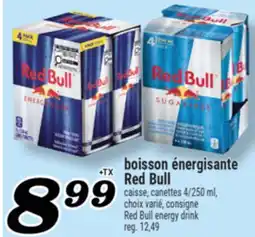 Marché Richelieu BOISSON ÉNERGISANTE RED BULL | RED BULL ENERGY DRINK offer