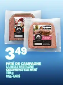 Marché Bonichoix LA BELLE BRETAGNE COUNTRYSTYLE PÂTÉ offer