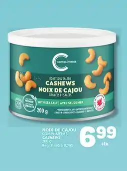 Marché Bonichoix COMPLIMENTS CASHEWS offer
