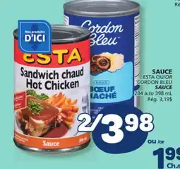 Marché Bonichoix ESTA OR CORDON BLEU SAUCE offer