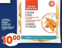 Marché Bonichoix VALEUR PLUS FROZEN BREADED CHICKEN STRIPS offer