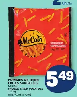 Marché Bonichoix McCAIN FROZEN FRIED POTATOES offer