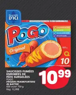 Marché Bonichoix POGO FROZEN FRANKFURTERS IN BATTER offer