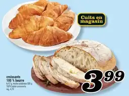 Marché Richelieu CROISSANTS 100 % BEURRE | 100% BUTTER CROISSANTS offer