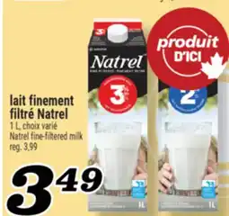 Marché Richelieu LAIT FINEMENT FILTRÉ NATREL | NATREL FINE-FILTERED MILK offer