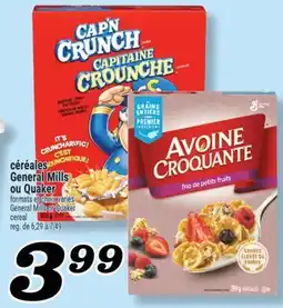 Marché Richelieu CÉRÉALES GENERAL MILLS OU QUAKER | GENERAL MILLS OR QUAKER CEREAL offer