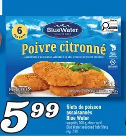 Marché Richelieu FILETS DE POISSON ASSAISONNÉS BLUE WATER | BLUE WATER SEASONED FISH FILLETS offer