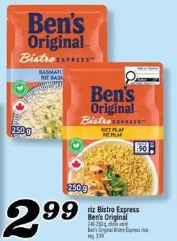 Marché Richelieu RIZ BISTRO EXPRESS BEN'S ORIGINAL | BEN'S ORIGINAL BISTRO EXPRESS RICE offer