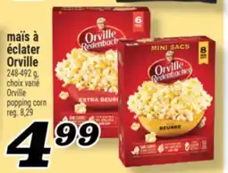 Marché Richelieu MAÏS À ÉCLATER ORVILLE | ORVILLE POPPING CORN offer