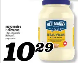 Marché Richelieu MAYONNAISE HELLMANN'S | HELLMANN'S MAYONNAISE offer