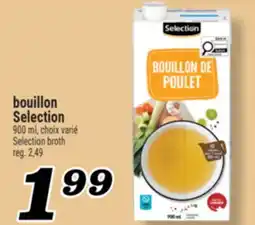 Marché Richelieu BOUILLON SELECTION | SELECTION BROTH offer