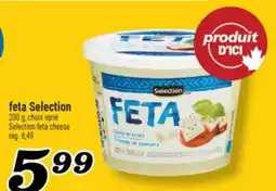 Marché Richelieu FETA SELECTION | SELECTION FETA CHEESE offer