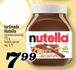 Marché Richelieu TARTINADE NUTELLA | NUTELLA SPREAD offer