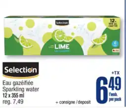Jean Coutu SELECTION Sparkling water offer
