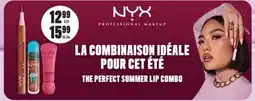 Jean Coutu NYX THE PERFECT SUMMER LIP COMBO offer