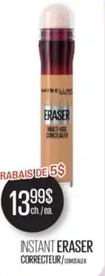 Jean Coutu MAYBELLINE INSTANT ERASER CONCEALER offer