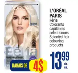 Jean Coutu L'ORÉAL PARIS Selected hair colouring products offer
