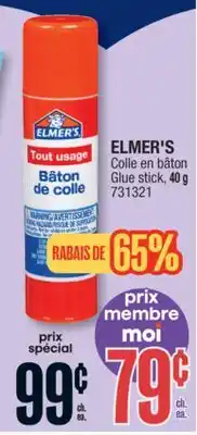 Jean Coutu ELMER'S Glue stick offer