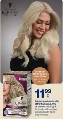 Jean Coutu SCHWARZKOPF KERATIN COLOR offer