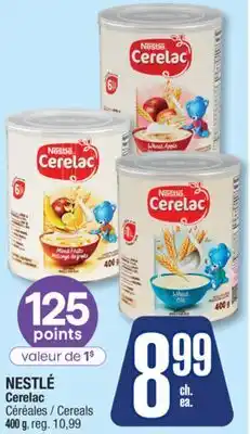 Jean Coutu NESTLÉ Cerelac Cereals offer