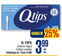 Jean Coutu Q-TIPS Cotton swabs offer