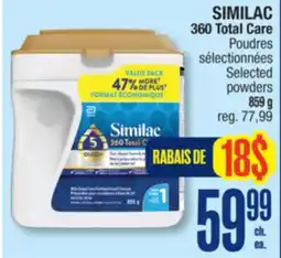 Jean Coutu SIMILAC 360 Total Care offer