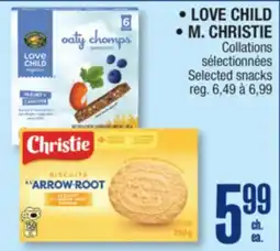 Jean Coutu LOVE CHILD, M. CHRISTIE offer