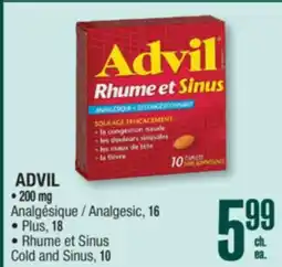 Jean Coutu ADVIL offer