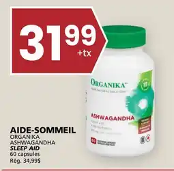 Rachelle-Bery Grocery ORGANIKA ASHWAGANDHA SLEEP AID offer