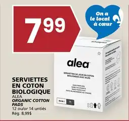 Rachelle-Bery Grocery ALEA ORGANIC COTTON PADS offer