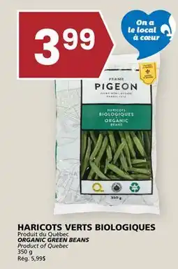 Rachelle-Bery Grocery ORGANIC GREEN BEANS offer