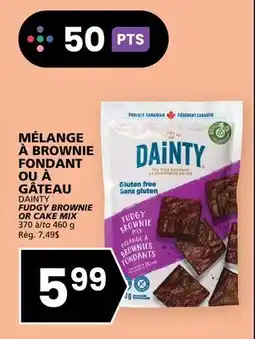 Rachelle-Bery Grocery DAINTY FUDGY BROWNIE OR CAKE MIX offer