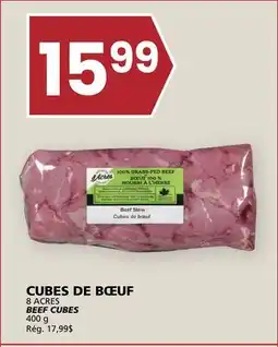Rachelle-Bery Grocery 8 ACRES BEEF CUBES offer