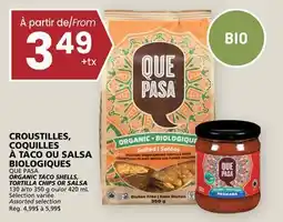 Rachelle-Bery Grocery QUE PASA ORGANIC TACO SHELLS, TORTILLA CHIPS OR SALSA offer