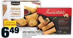 Super C pâtés impériaux Selection | Selection egg rolls offer