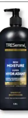 Familiprix TRESemmé Moisture Rich shampoo offer